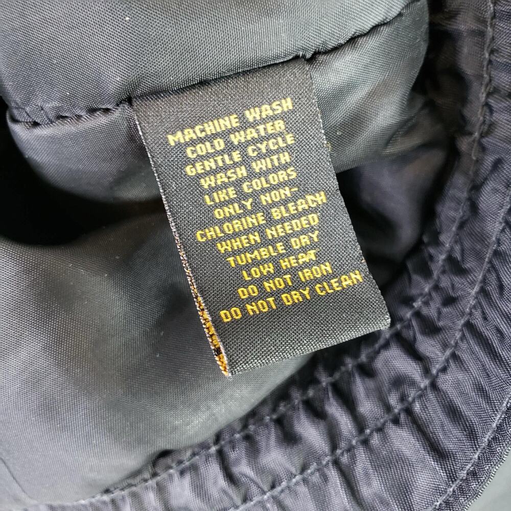 Polo Ralph Lauren Military Surplus Bomber Jacket Pilot Black Mens Large L Zip - Picture 6 of 9